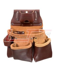 OCCIDENTAL LEATHER 5018DBLH 3 Pouch Pro Tool™ Bag - Left Handed