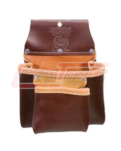 OCCIDENTAL LEATHER 5023B Two Pouch Bag