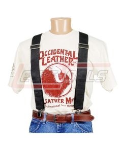 OCCIDENTAL LEATHER 9020B Oxy™ Nylon Suspenders - Black
