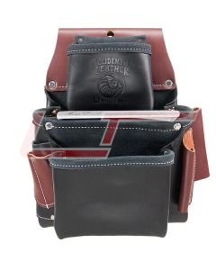 OCCIDENTAL LEATHER B5060 3 Pouch Pro Fastener™ Bag - Black
