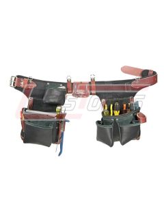 OCCIDENTAL LEATHER B9588 Adjust-to-Fit™ Green Building™ Tool Belt Set -  Black