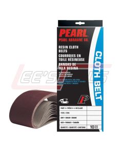 PEARL ABRASIVE CB42460 4 x 24 ALUMINUM OXIDE PREMIUM - RESIN CLOTH BELTS