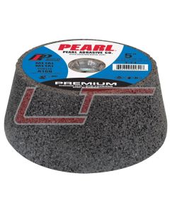 PEARL ABRASIVE CSA616 6 x 2 x 5/8-11 ALUMINUM OXIDE TYPE 11 - CUP GRINDING STONES TYPE 11
