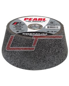 PEARL ABRASIVE CSC616 6 x 2 x 5/8-11 SILICON CARBIDE TYPE 11 - CUP GRINDING STONES TYPE 11