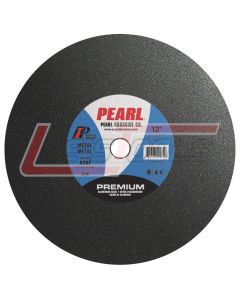 PEARL ABRASIVE CW122G 12 x 1/8 x 1  ** ALUMINUM OXIDE PREMIUM TYPE 1 FOR HI-SPEED GAS POWERED SAWS - CUT-OFF WHEELS