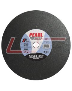 PEARL ABRASIVE CW1420T 14 x 1/8 x 1 ALUMINUM OXIDE SILVER LINE™ TYPE 1 FOR CHOP SAWS & STATIONARY SAWS - CUT-OFF WHEELS