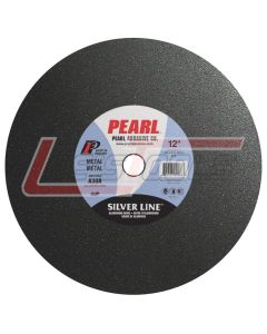 PEARL ABRASIVE CW142GT 14 x 1/8 x 1  ** ALUMINUM OXIDE SILVER LINE™ TYPE 1 FOR HI-SPEED GAS POWERED SAWS - CUT-OFF WHEELS
