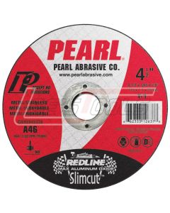 PEARL ABRASIVE CWRED4532A 4-1/2 x .045 x 7/8 ALUMINUM OXIDE SLIMCUT™ REDLINE™ MAX A.O.™ TYPE 1 - THIN CUT-OFF WHEELS