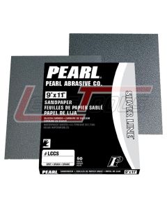 PEARL ABRASIVE LCCS500T 9 x 11 SILICON CARBIDE SILVER LINE™ - SANDPAPER 9 X 11 INCH SHEETS