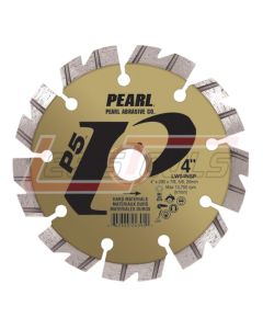 PEARL ABRASIVE LW45NSP 4-1/2 x .090 x 7/8, 5/8, 20mm P5™ FOR HARD MATERIALS - SEGMENTED DIAMOND BLADES