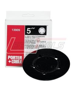 PORTER CABLE 13909 5", 5/8 Hole Contour Hole Hook and Loop Pad for Model 333, 334