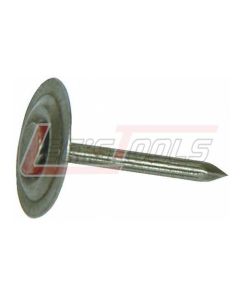 GRIP-RITE 1EGMRCAP 1" EG RS MTL ROUND CAP ROOFING 50#
