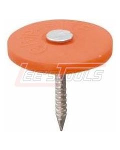 GRIP-RITE GC114 1-1/4" GRIP CAP-PLASTIC ROOFING(2OOO EA)