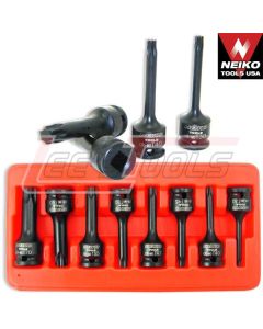 NEIKO TOOLS 01138B SKT/BIT STAR IMP-CMO-L 1/2",8p