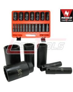 NEIKO TOOLS 02419A SKET 19PC 1/2" DP IMPT SAE 12
