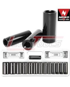 NEIKO TOOLS 02463A SKET 15PC 1/2" DP IMPT MM CrV