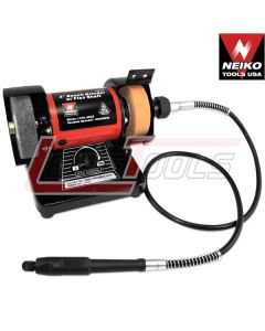 NEIKO TOOLS 10207A GRINDER BENCH 3" MINI W/FLEX S