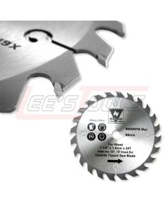 NEIKO TOOLS 10778A BLADE SAW-REINF WOOD 7-1/4",24