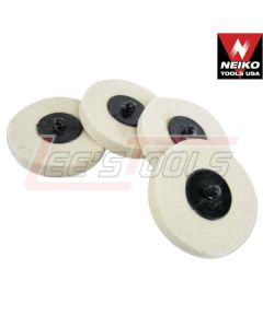 NEIKO TOOLS 11105A DISC/R/LK POLISH 3" 10PC/BOX