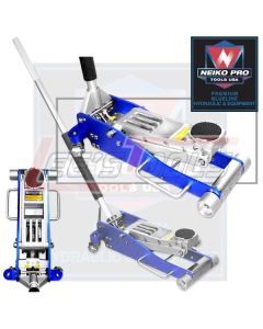NEIKO TOOLS 20272B JACK ALUM RACING, 3 T, DBL PLU