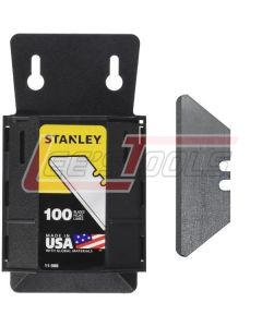 STANLEY  HAND TOOLS 11-988 STANLEY® SAFETY/CARTON ROUND POINT UTILITY BLADES W/ DISPENSER - 100 PACK