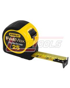 STANLEY  HAND TOOLS 33-725 STANLEY® FATMAX® TAPE RULE W/ BLADEARMOR™ COATING 1-1/4" X 25'