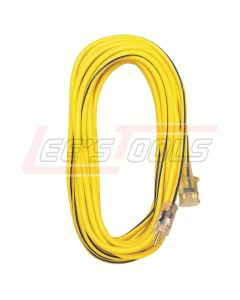 VOLTEC 05-00364 25ft 12/3 SJTW Yellow/Blue Ext Cord w/Lighted Ends