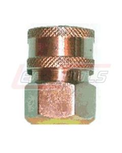 LT APPROVED VENDOR 24.0067 3719 BRASS QC SOCKET 1/4"FNPT