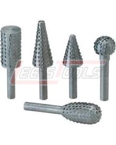 WOODSTOCK D2257 5 Pc. Rotary Rasp Set