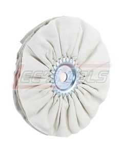 WOODSTOCK D2518 Buffing Wheel - Soft Airway 6" x 12 Ply x 1/2" Hole