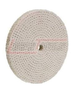 WOODSTOCK D2521 Buffing Wheel - Hard Sisal - 6" x 1/2" x 1/2" Hole