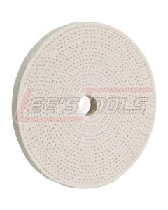 WOODSTOCK D3083 Buffing Wheel - Soft Spiral Sewn 6" x 40 Ply x 3/4" Hole