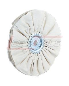 WOODSTOCK D3087 Buffing Wheel - Soft Muslin 6" x 40 Ply x 3/4" Hole