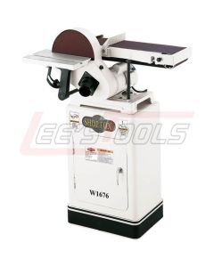 WOODSTOCK W1676 SHOP FOX® 1 H.P. 6" Belt / 10" Disk Combination Sander