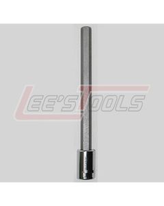 WRIGHT 32L04 1/8" - 3/8" Dr. Hex Bit Socket - Long Length