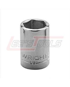 WRIGHT 32L06 3/16" - 3/8" Dr. Hex Bit Socket - Long Length