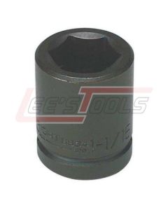 WRIGHT 6844 1-3/8" - 3/4" Dr. 6 Pt. Standard Impact Socket