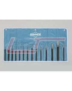 WRIGHT 9663 14 Pc. Mechanics Punch & Chisel Kit - Mayhew #7014K