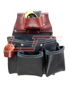 OCCIDENTAL LEATHER B5018DBLH 3 Pouch Pro Tool™ Bag - Black