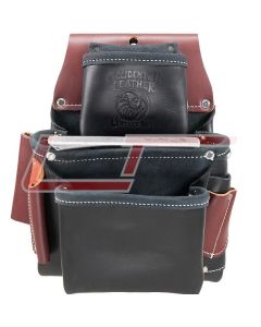 OCCIDENTAL LEATHER B5060LH 3 Pouch Pro Fastener™ Bag - Black
