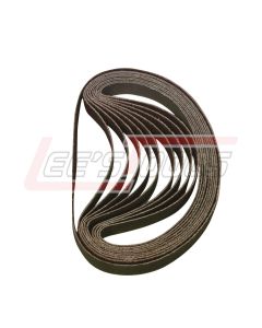ASTRO PNEUMATIC BSP120 10pc. Sanding Belt 120 Grit - 3/8" x 13"