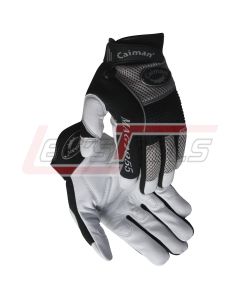 CAIMAN 2955-5 WHITE GOATSKIN, AIR-MESH BACK  L
