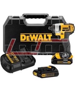 DEWALT DCF885C2 20V MAX Lithium Ion 1/4" Impact Driver Kit (1.5Ah)
