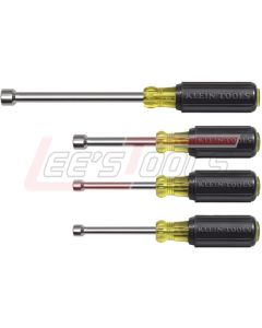 KLEIN 633 Nut Driver Set, Cushion Grip, 4-Piece