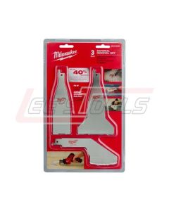 MILWAUKEE 49-22-5403 3 PC MATERIAL REMOVAL SET
