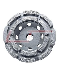PEARL ABRASIVE DC7CDHS CUP WHEELS 7 x5/8-11 DOUBLE ROW