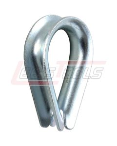 LT APPROVED VENDOR 05202 1/8 REG WIRE ROPE THIMBLES ZINK