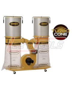 POWERMATIC 1792072K PM1900TX-CK1 Dust Collector, 3HP 1PH 230V, 2-Micron Canister Kit -LTL