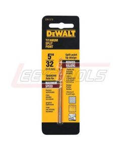DEWALT DW1376 5/32" Titanium Split Point Bit