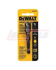 DEWALT DW2547IR  G 1/4" Hex Shank to 1/2" Socket Adaptor
